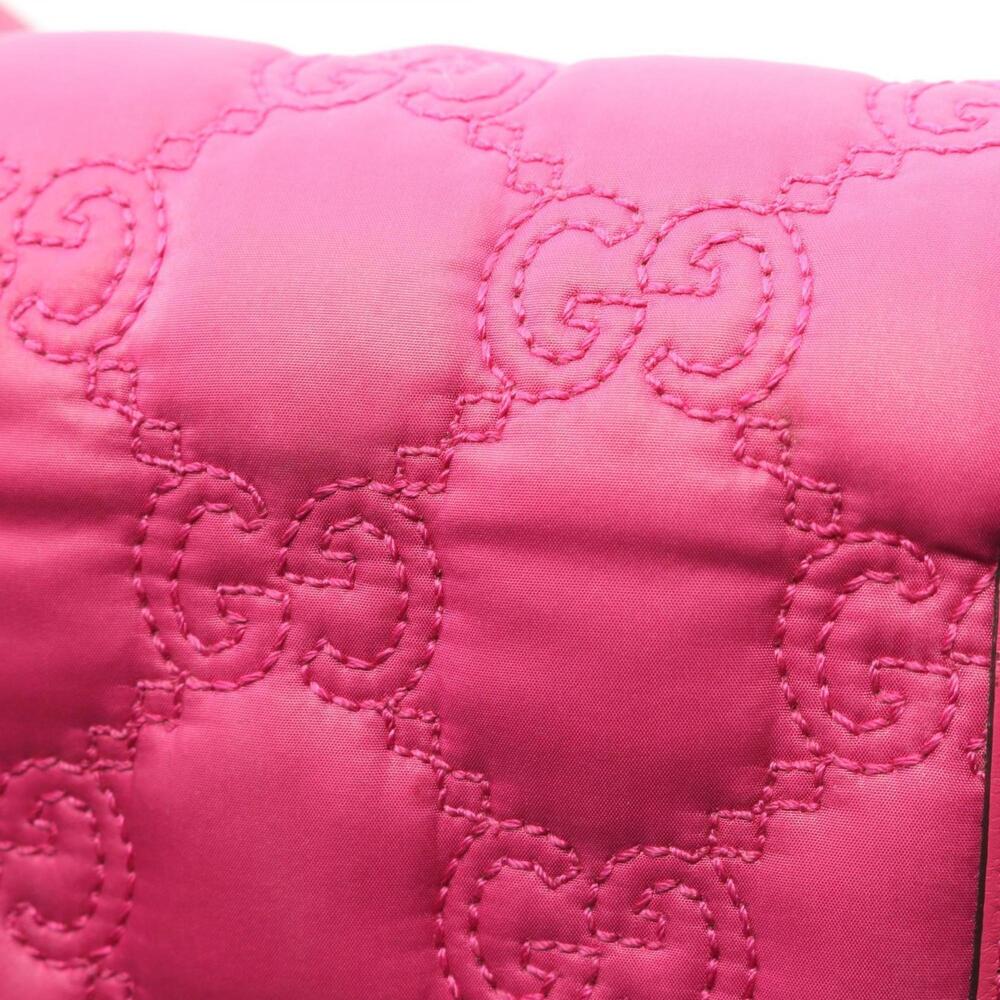 GUCCI Authentic Pink Leather Shoulder Bag - Picture 7 of 7